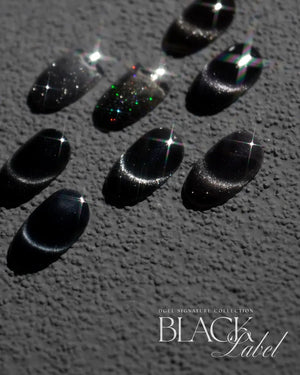 DGEL Signature Black Label Collection - 8 PCS Magnetic Gel Polish Set