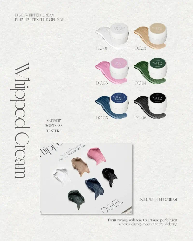 DGEL Whipped Cream Gel Collection 12pcs