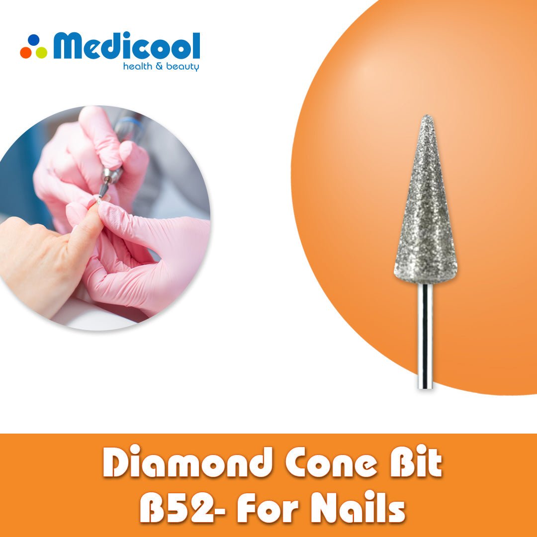 Medicool Diamond Cone Bit -B52- for Nails