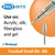 Medicool Diamond Football Small Bit -B8- for Nails