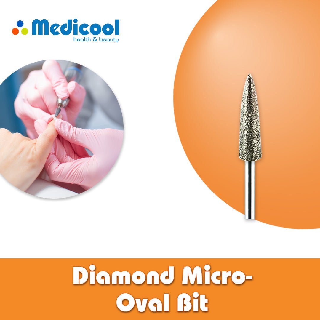 Medicool Diamond Micro Oval Bit -LB3- for Nails