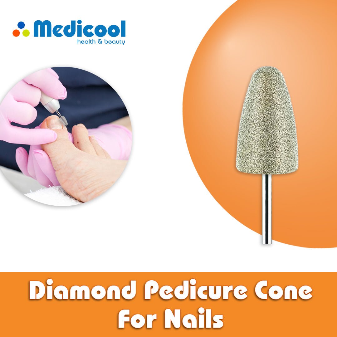 Medicool Diamond Pedicure Cone for Nails