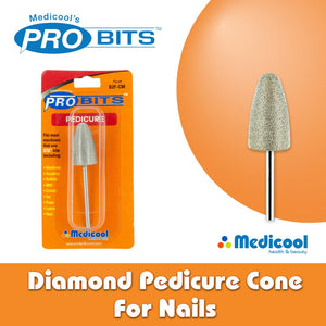 Medicool Diamond Pedicure Cone for Nails