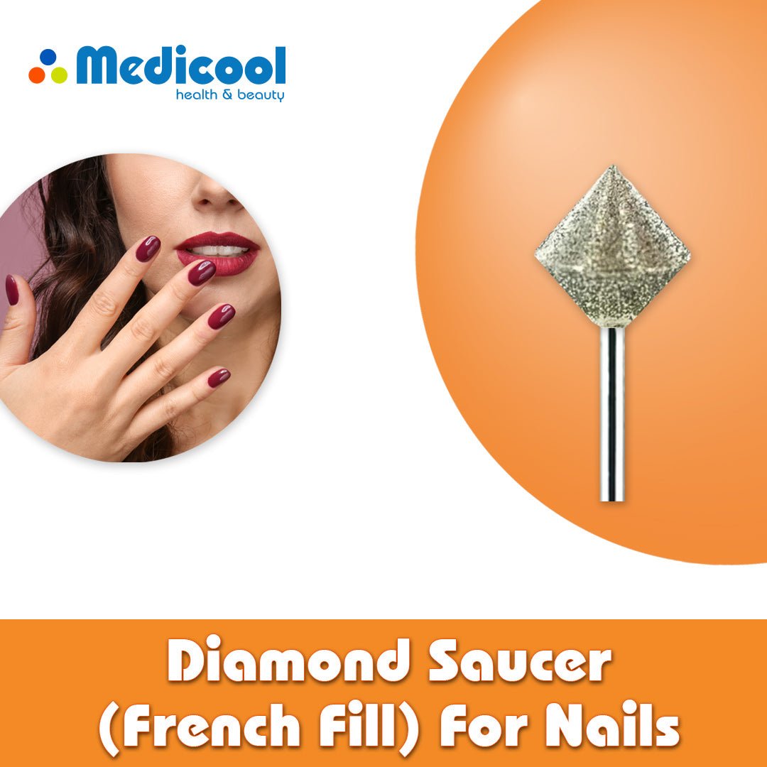 Medicool Diamond Saucer (French Fill) -B9- for Nails