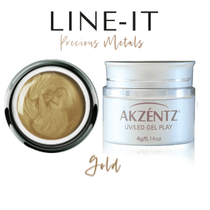 AKZENTZ GEL PLAY - LINE-IT GOLD