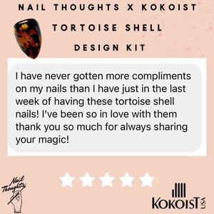 Nail Thoughts Tortoise Shell Design Kit