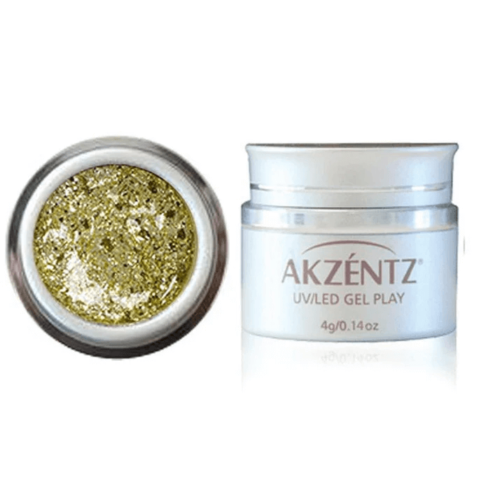 AKZENTZ GEL PLAY - GLITZ 24K GOLD LEAF
