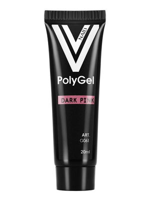Vogue Nails PolyGel - Dark Pink
