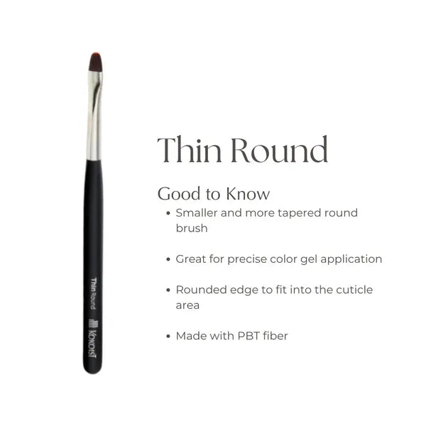 Kokoist Thin Round Brush