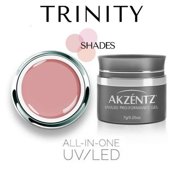 AKZE'NTZ カラージェル Akzentz Pro-Formance Hard Gel - SN1 Trinity Shades Natural - Nail
