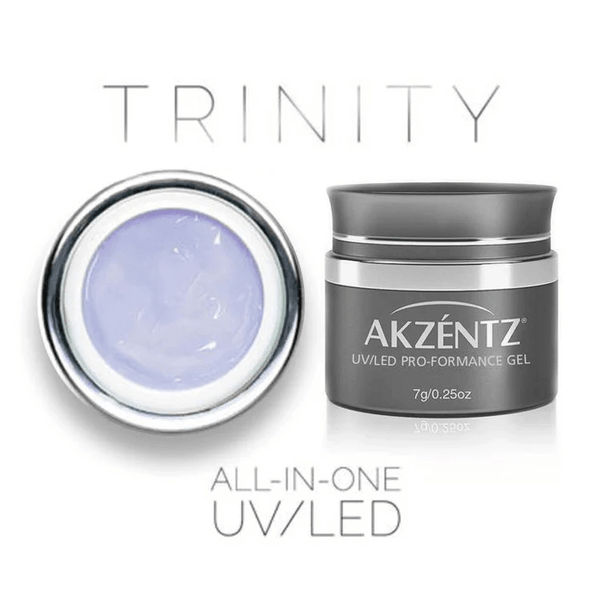 Akzentz Pro-Formance Hard Gel Trinity All-In-One Clear - Nail Mart USA