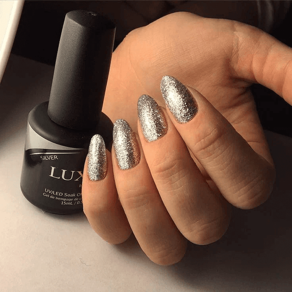 ソキウス　シャイニーシルバー LUXIO by AKZENTZ - SILVER - Nail Mart USA