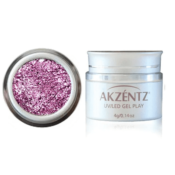 AKZENTZ GEL PLAY - GLITZ PURPLE GARNET