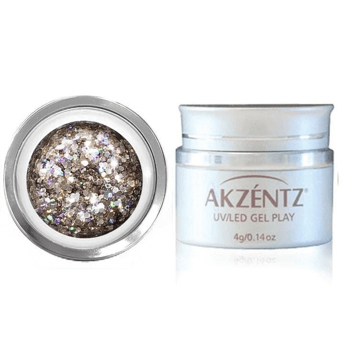 AKZENTZ GEL PLAY - GLITTER GOLD CRUSH