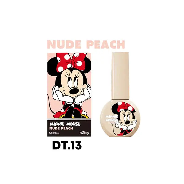 DGEL Disney Minnie Mouse Gel Polish - Nude Peach