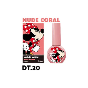 DGEL Disney Minnie Mouse Gel Polish - Nude Coral