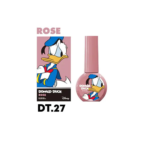 DGEL Disney Donald Duck Gel Polish - Rose