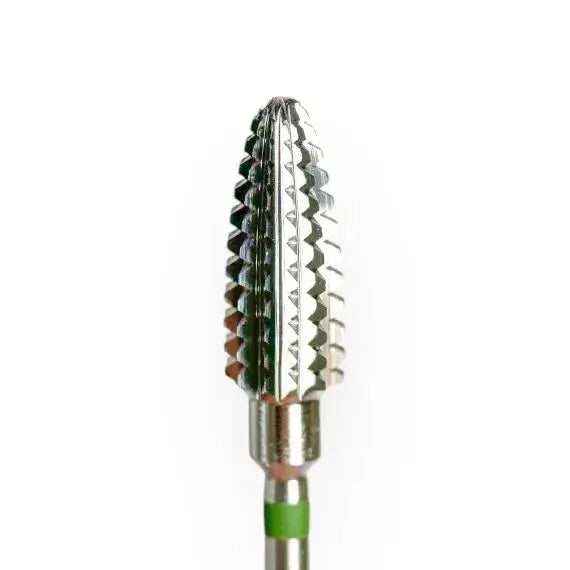 KMIZ Dolphin Carbide Corn E-File Nail Drill Bit - Coarse Cut 6.0mm