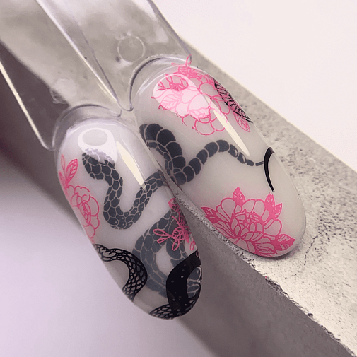 DARK Stamping Polish Pink #17, 8ml