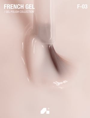 Adore Professional French Gel Polish- F-03 Porcelain