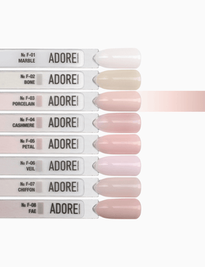 Adore Professional French Gel Polish- F-03 Porcelain