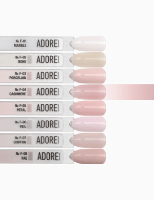 Adore Professional French Gel Polish- F-04 Cashmere
