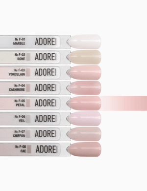 Adore Professional French Gel Polish- F-05 Petal