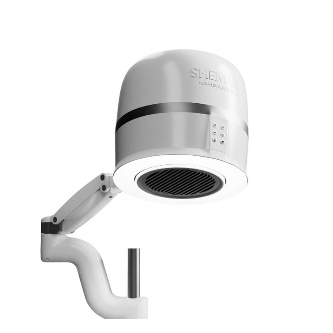 SHEMAX Duo Pro Dust Collector - White - Nail Mart USA
