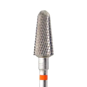 KMIZ Carbide Cone E-File Nail Drill Bit - Fine Grit (Red)