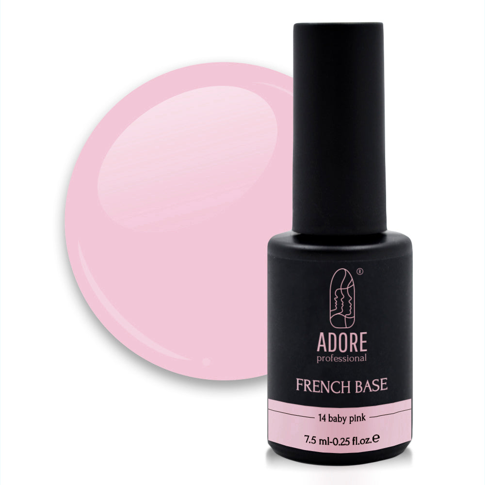 Adore Professional French Base #14- Baby Pink