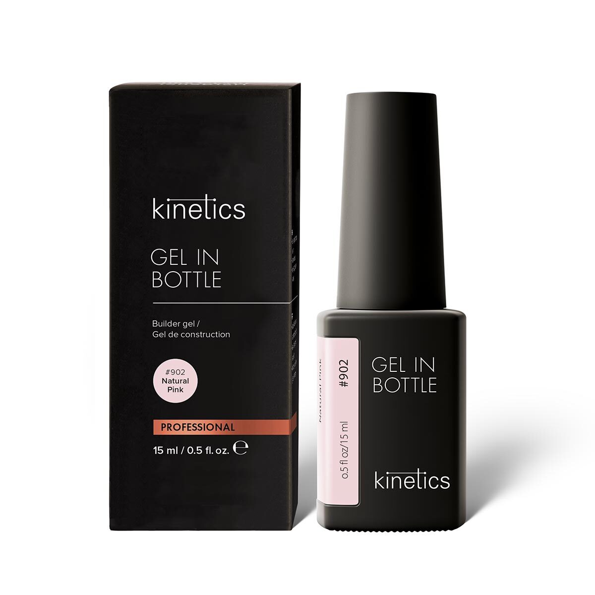 Kinetics Gel in Bottle Natural Pink #902 - Nail Mart USA