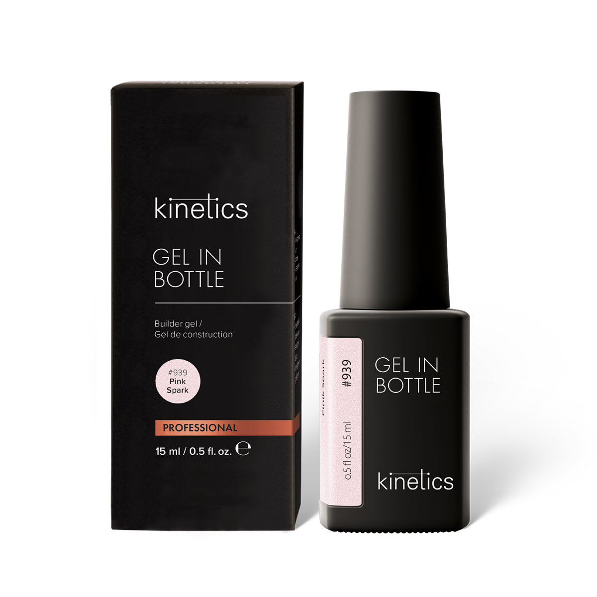 Kinetics Gel in Bottle Pink Spark #939
