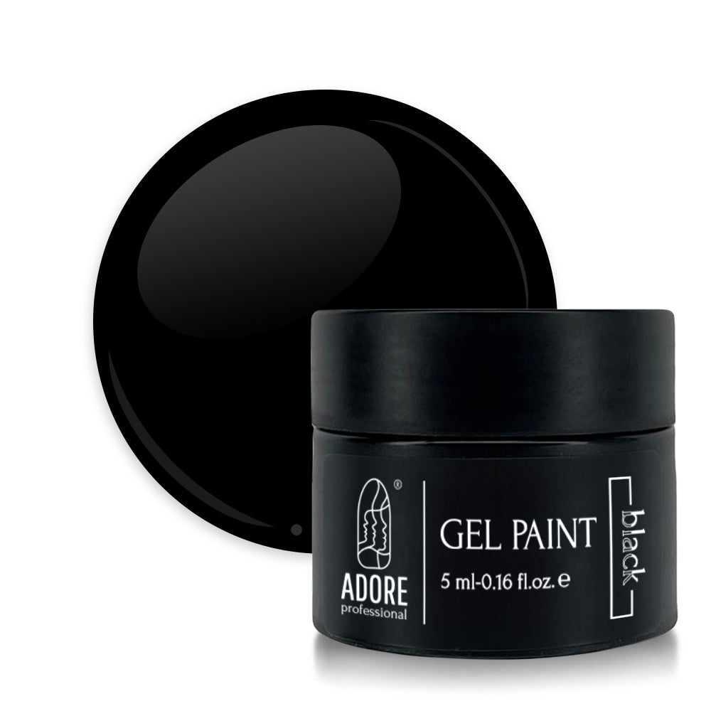 Adore Professional Gel Paint- Black