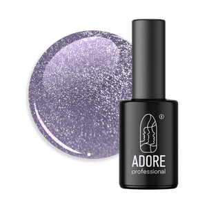 Adore Professional Crystal Flash Cat Eye Gel Polish- Lavender Purple