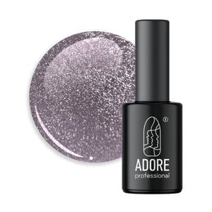 Adore Professional Crystal Flash Cat Eye Gel Polish - Warm Brown