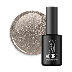 Adore Professional Crystal Flash Cat Eye Gel Polish - Sparkling Gold