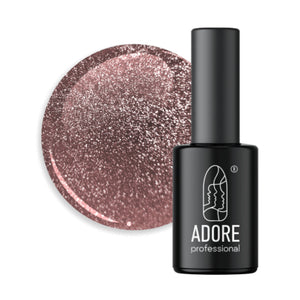 Adore Professional Crystal Flash Cat Eye Gel Polish - Chestnut