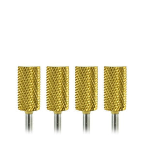 Medicool Gold Carbide Barrel Bits for Nails