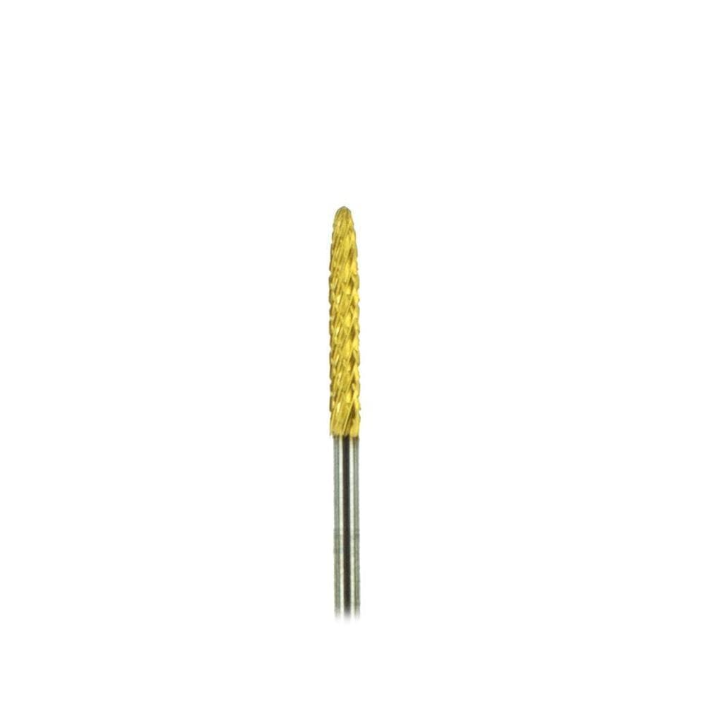 Medicool Gold Carbide Tapered Cone Bit -CC4- for Nails