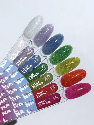 Luna Light Acrygel 39 - Milky Glitter