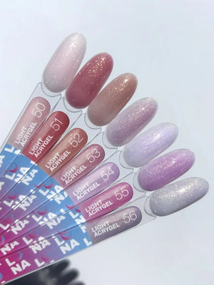 Luna Light Acrygel 55 - Baby Lilac Shimmer