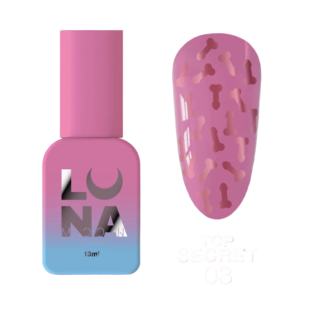 Luna Top Coat Top Secret 03- Rose Gold
