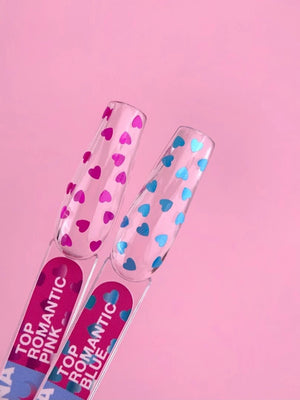 Luna Top Coat Romantic - Blue