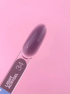 Luna Light Acrygel 34 - Purple Gray