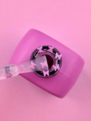 Luna Top Coat Butterfly -  Pink
