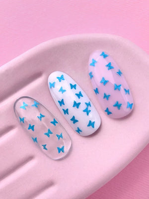 Luna Top Coat Butterfly - Blue