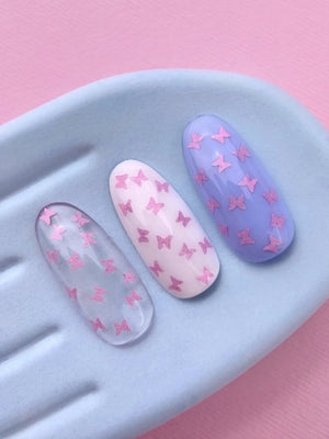 Luna Top Coat Butterfly -  Pink