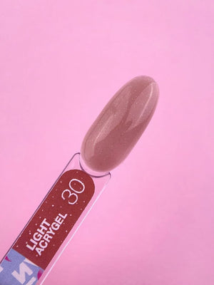 Luna Light Acrygel 30 - Dark Nude Shimmer