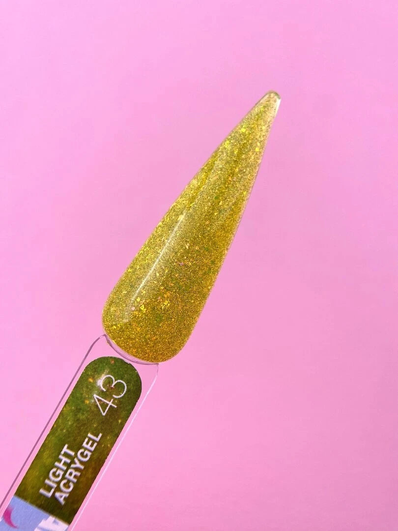 Luna Light Acrygel 43 - Yellow Flash