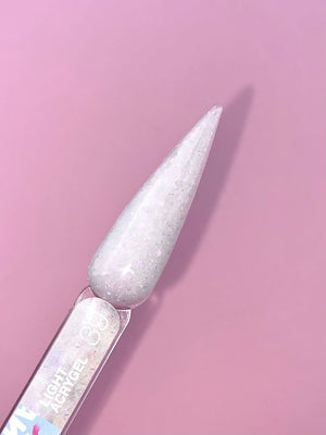 Luna Light Acrygel 39 - Milky Glitter